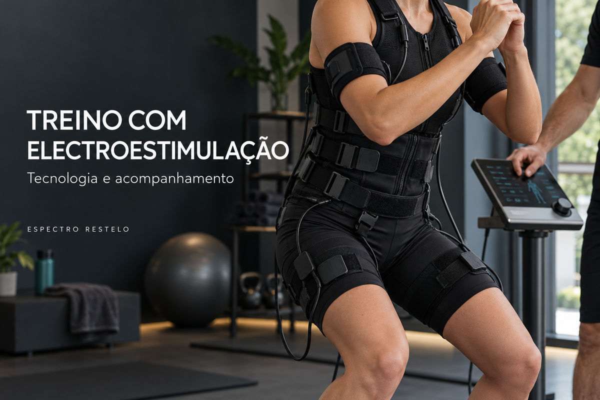 Treino com electroestimulação