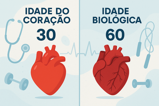 Quer saber se o seu coração é mais velho do que sua idade biológica? Faça o teste