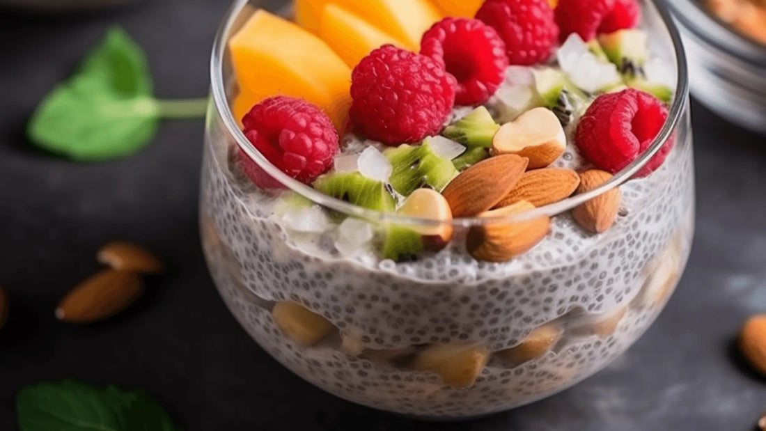 Receita: Pudim de Chia