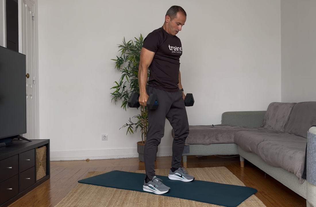 Treino 135: HIIT com Halteres – 5 Exercícios Brutais!