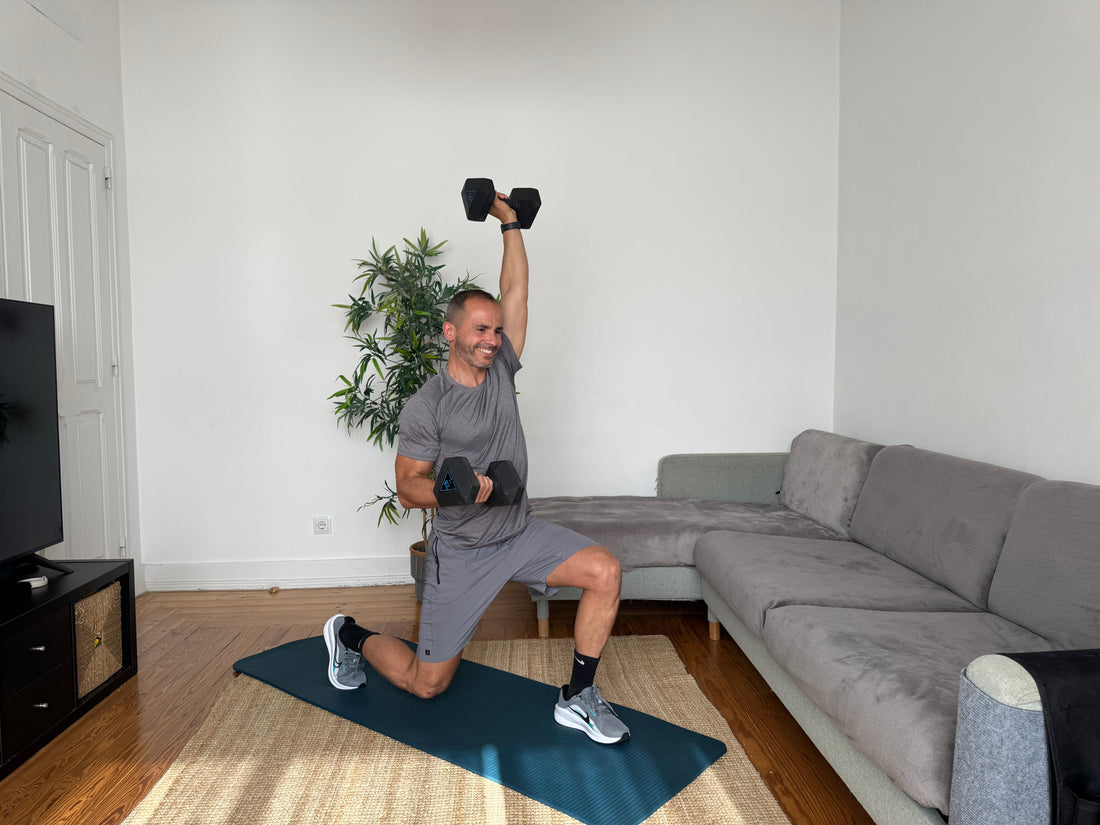 Treino de 20 Minutos com Halteres – Fortalece-te em Casa