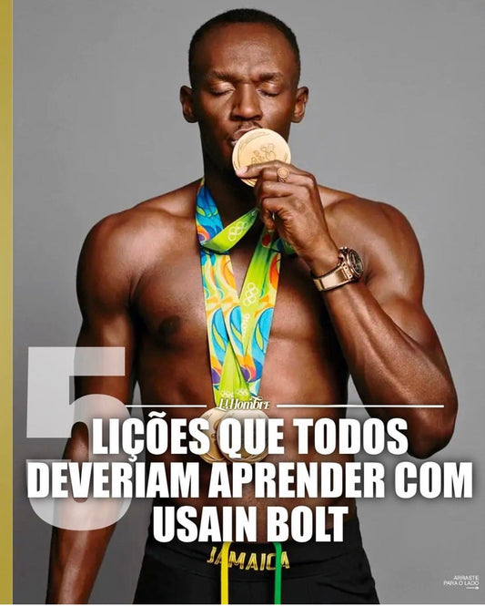 5 Lições de Determinação e Sucesso com Usain Bolt