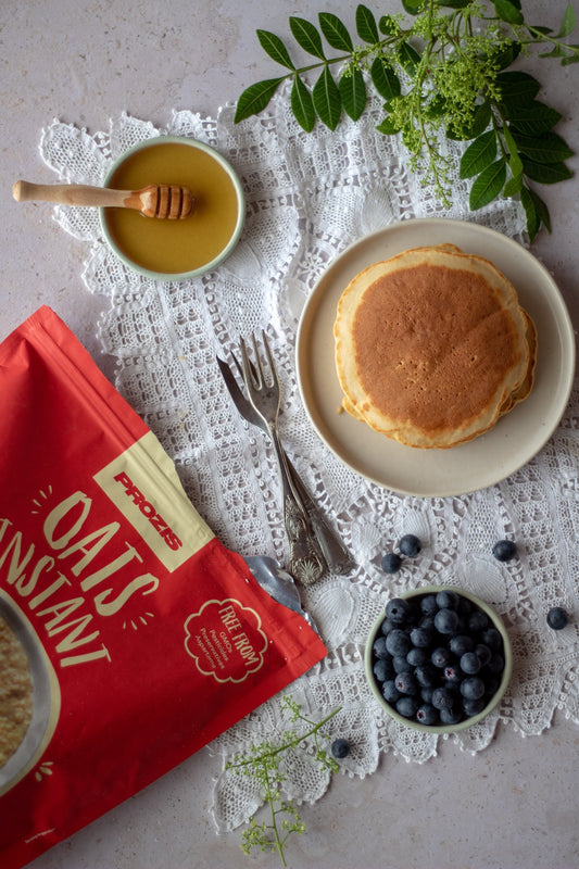 Receita Panquecas de Aveia Prozis