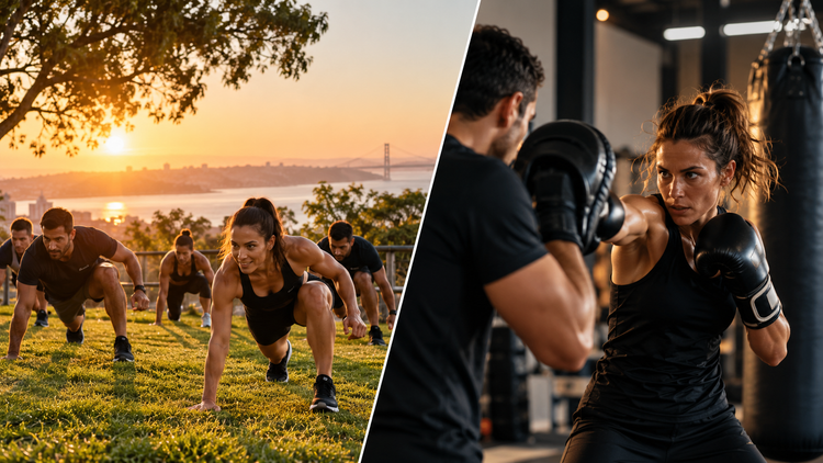 Treino Outdoor Miraflores e Boxe Queijas — ESPECTRO