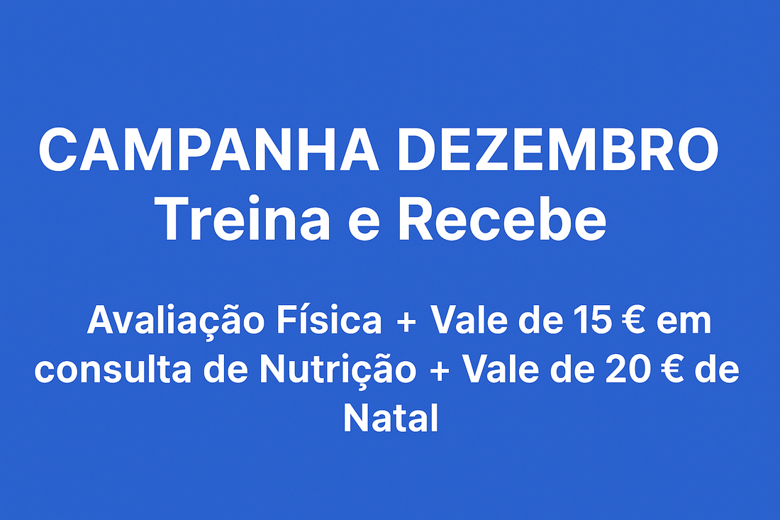 Campanha de Dezembro 2025 - Treina e Recebe