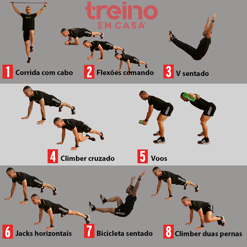 Treino do dia