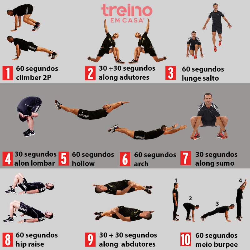 Treino do dia