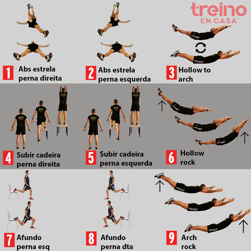 Treino do dia