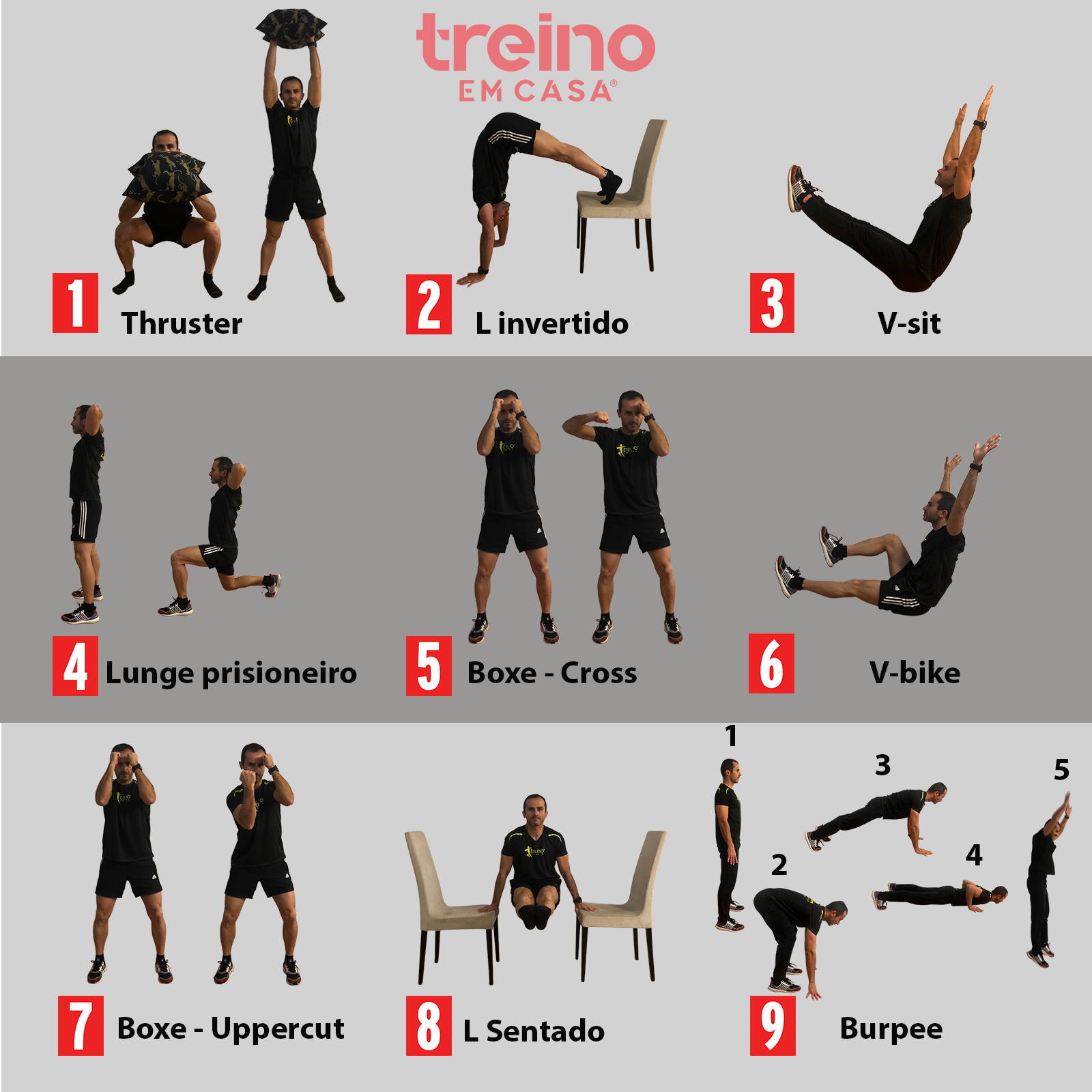 Exercícios CrossFit: Push-Up (Flexão de Braço) – Treino em Casa