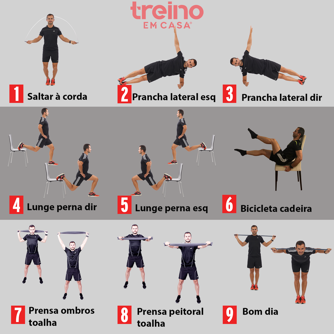 Treino do dia