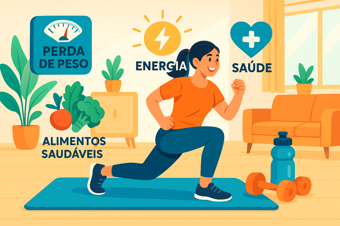 Perda de peso: Benefícios do treino em casa