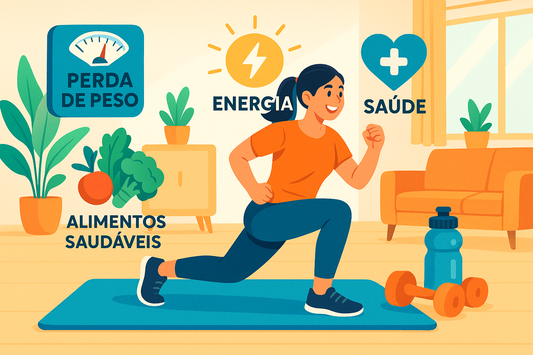 Perda de peso: Benefícios do treino em casa