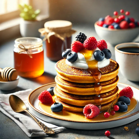 Receita de Pequeno-Almoço Proteico: Panquecas de Aveia e Claras de Ovo