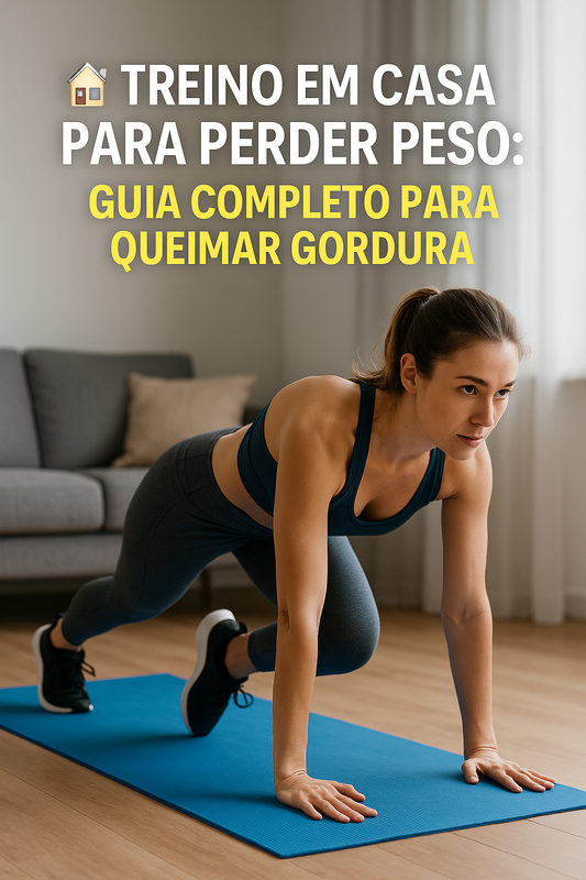 🏠 Treino em Casa para Perder Peso: Guia Completo para Queimar Gordura
